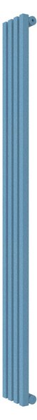 Calorifer decorativ colorat 175/1800 mm VERTICA D (include kit de instalare)-RAL 5024 TEXT