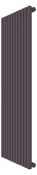 Calorifer decorativ colorat 535/1500 mm VERTICA D (include kit de instalare)-RAL 4007 TEXT