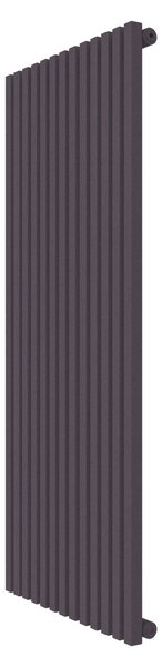 Calorifer decorativ colorat 625/1500 mm VERTICA D (include kit de instalare)-RAL 4007 TEXT