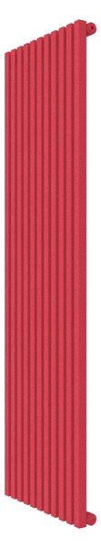 Calorifer decorativ colorat 535/1800 mm VERTICA D (include kit de instalare)-RAL 3018 TEXT