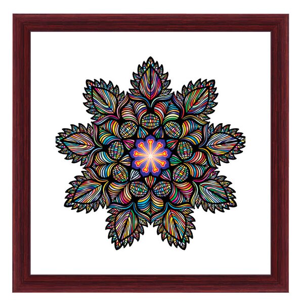 Viena ramă mandala mahon