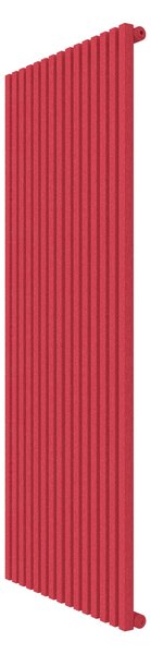 Calorifer decorativ colorat 715/1800 mm VERTICA D (include kit de instalare)-RAL 3018 TEXT