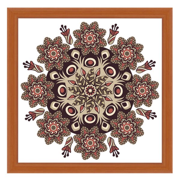 Viena ramă mandala cireș