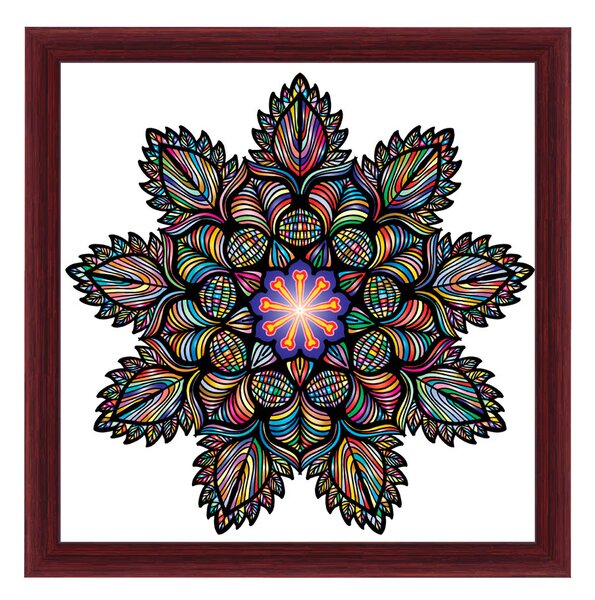 Viena ramă mandala mahon