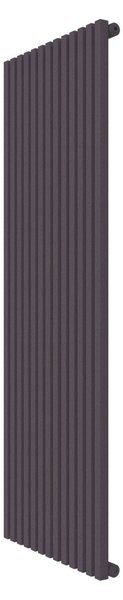 Calorifer decorativ colorat 625/1800 mm VERTICA D (include kit de instalare)-RAL 4007 TEXT