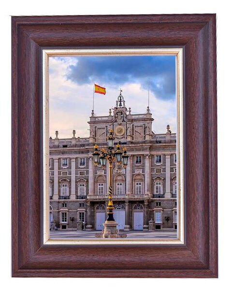 Ramă Madrid maro închis 10 x 15 cm