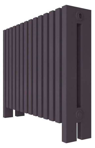 Calorifer decorativ colorat 700/600 mm VESTA (include kit de instalare)-RAL 4007 TEXT
