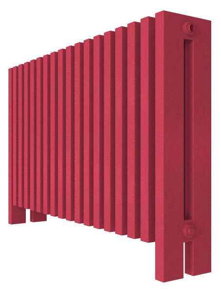 Calorifer decorativ colorat 900/600 mm VESTA (include kit de instalare)-RAL 3018 TEXT