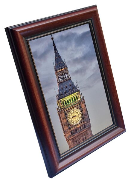 Ramă London maro închis 10 x 15 cm