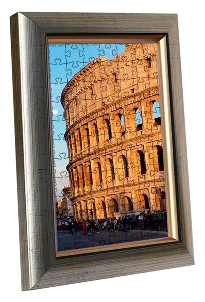 Roma ramă puzzle argint