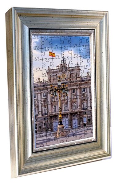 Madrid ramă puzzle argint