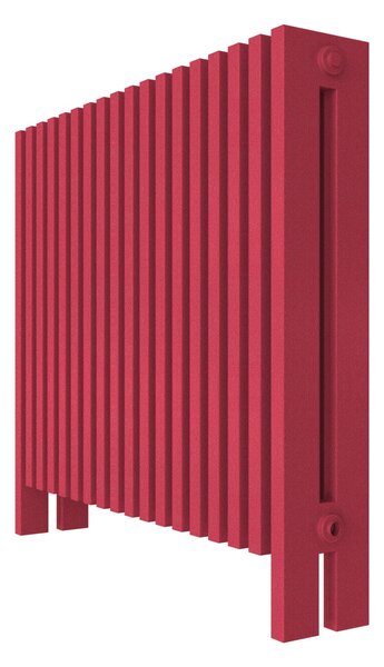 Calorifer decorativ colorat 900/800 mm VESTA (include kit de instalare)-RAL 3018 TEXT