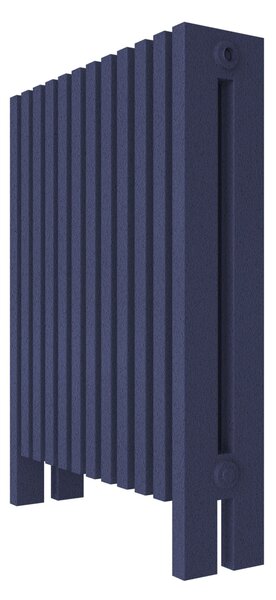 Calorifer decorativ colorat 600/800 mm VESTA (include kit de instalare)-RAL 5003 SOFT TEXT