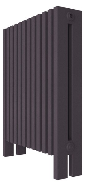 Calorifer decorativ colorat 600/800 mm VESTA (include kit de instalare)-RAL 4007 TEXT