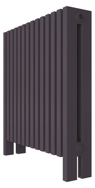 Calorifer decorativ colorat 700/800 mm VESTA (include kit de instalare)-RAL 4007 TEXT
