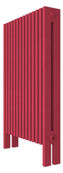 Calorifer decorativ colorat 700/1200 mm VESTA (include kit de instalare)-RAL 3018 TEXT