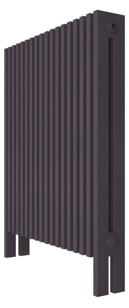 Calorifer decorativ colorat 900/1200 mm VESTA (include kit de instalare)-RAL 4007 TEXT