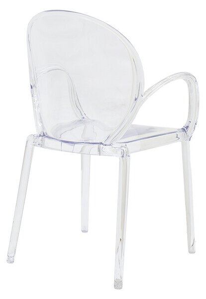 Fotoliu Flair policarbonat culoare transparent