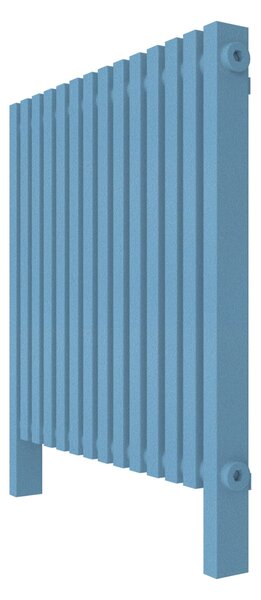 Calorifer decorativ colorat 700/800 mm VESTA UNO (include kit de instalare)-RAL 5024 TEXT