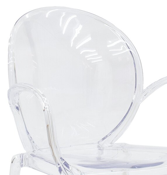 Fotoliu Flair policarbonat culoare transparent