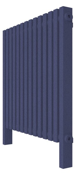 Calorifer decorativ colorat 700/800 mm VESTA UNO (include kit de instalare)-RAL 5003 SOFT TEXT