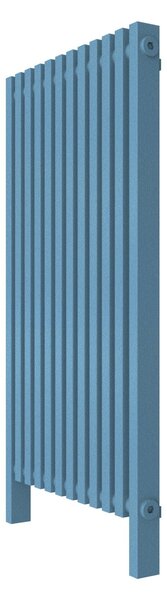Calorifer decorativ colorat 600/1200 mm VESTA UNO (include kit de instalare)-RAL 5024 TEXT