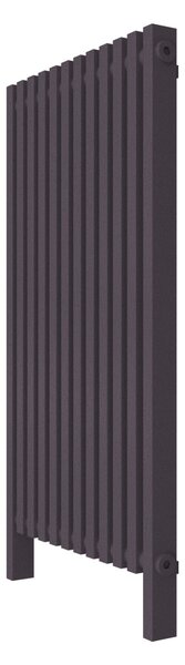 Calorifer decorativ colorat 600/1200 mm VESTA UNO (include kit de instalare)-RAL 4007 TEXT
