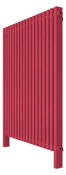 Calorifer decorativ colorat 900/1200 mm VESTA UNO (include kit de instalare)-RAL 3018 TEXT