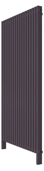 Calorifer decorativ colorat 900/1800 mm VESTA UNO (include kit de instalare)-RAL 4007 TEXT