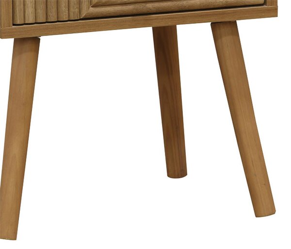 Noptiera Historic cu 2 sertare culoarea lemn natural 37.5x32x54cm
