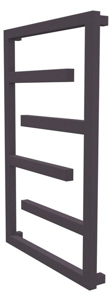 Calorifer baie portprosop decorativ colorat 600/915 mm AZTEC (include kit de instalare)-RAL 4007 TEXT