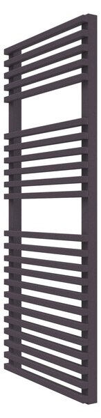 Calorifer baie portprosop decorativ colorat 500/1200 mm BREAK Q (include kit de instalare)-RAL 4007 TEXT