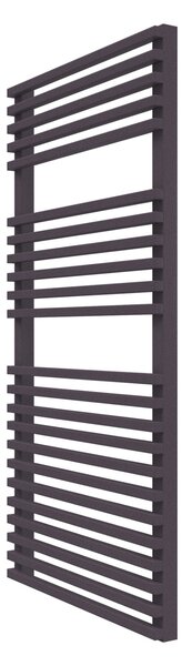 Calorifer baie portprosop decorativ colorat 600/1200 mm BREAK Q (include kit de instalare)-RAL 4007 TEXT