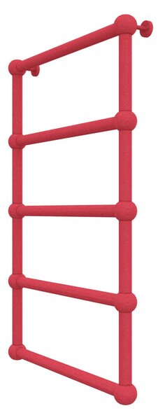 Calorifer baie portprosop decorativ colorat 600/920 mm EMPIRE E60 (include kit de instalare)-RAL 3018 TEXT