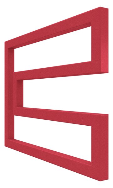 Calorifer baie portprosop decorativ colorat 580/450 mm SERA (include kit de instalare)-RAL 3018 TEXT
