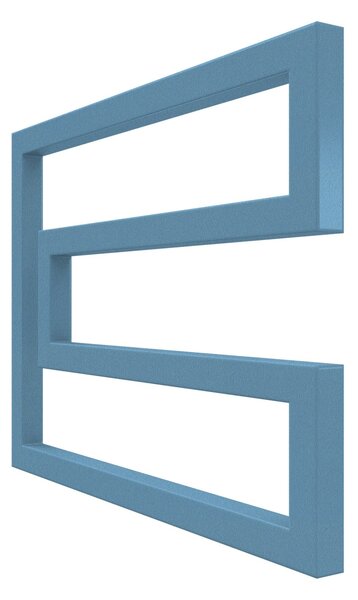 Calorifer baie portprosop decorativ colorat 580/450 mm SERA (include kit de instalare)-RAL 5024 TEXT