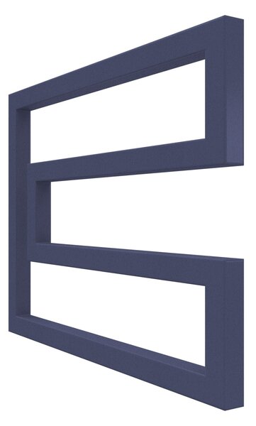 Calorifer baie portprosop decorativ colorat 580/450 mm SERA (include kit de instalare)-RAL 5003 SOFT TEXT