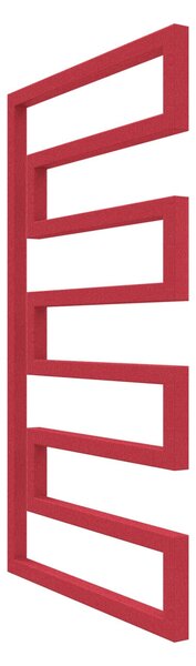 Calorifer baie portprosop decorativ colorat 580/1010 mm SERA (include kit de instalare)-RAL 3018 TEXT