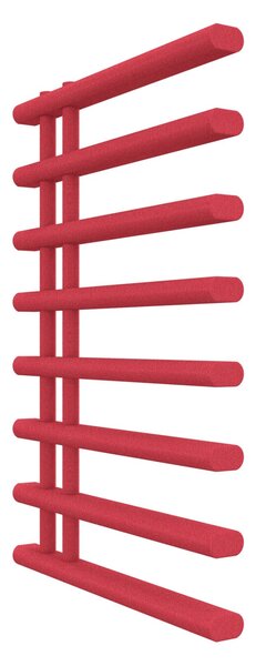 Calorifer baie portprosop decorativ colorat 500/736 mm LINX (include kit de instalare)-RAL 3018 TEXT