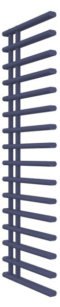 Calorifer baie portprosop decorativ colorat 500/1536 mm LINX (include kit de instalare)-RAL 5003 SOFT TEXT