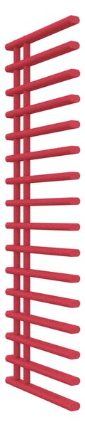 Calorifer baie portprosop decorativ colorat 500/1536 mm LINX (include kit de instalare)-RAL 3018 TEXT