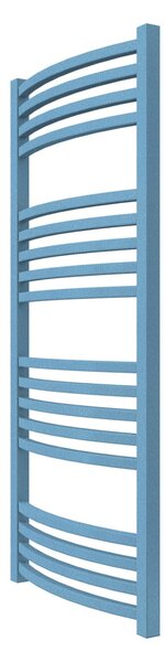 Calorifer baie portprosop decorativ colorat 500/1100 mm QUEBIS ROUND (include kit de instalare)-RAL 5024 TEXT