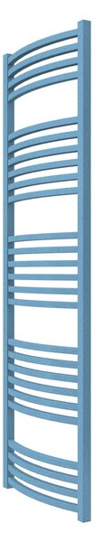 Calorifer baie portprosop decorativ colorat 500/1550 mm QUEBIS ROUND (include kit de instalare)-RAL 5024 TEXT
