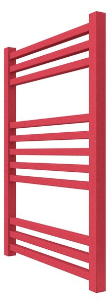 Calorifer baie portprosop decorativ colorat 500/700 mm QUEBIS (include kit de instalare)-RAL 3018 TEXT