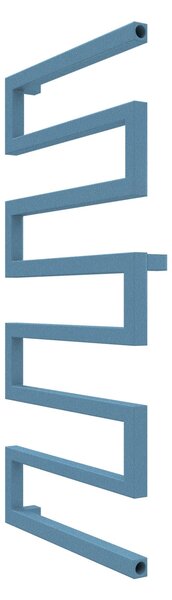 Calorifer baie portprosop decorativ colorat 500/1010 mm SERPENTINE (include kit de instalare)-RAL 5024 TEXT