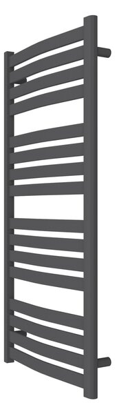 Calorifer baie portprosop decorativ colorat 565/1160 mm VULCAN NV (include kit de instalare)-RAL 9005 MAT