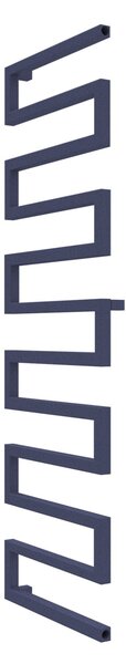 Calorifer baie portprosop decorativ colorat 500/1570 mm SERPENTINE (include kit de instalare)-RAL 5003 SOFT TEXT