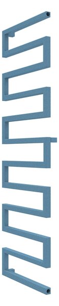 Calorifer baie portprosop decorativ colorat 500/1570 mm SERPENTINE (include kit de instalare)-RAL 5024 TEXT
