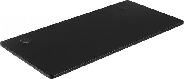 Blat birou, Songmics, Negru, 120x60x1.8 cm