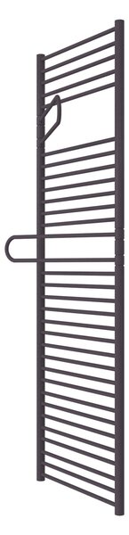 Calorifer baie portprosop decorativ colorat 600/1800 mm SUNNY FLEXI (include kit de instalare)-RAL 4007 TEXT